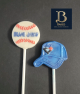 1435 Toronto Blue Jays Chocolate Candy Lollipop Mold 1435 Toronto Blue Jays Chocolate Candy Lollipop Mold